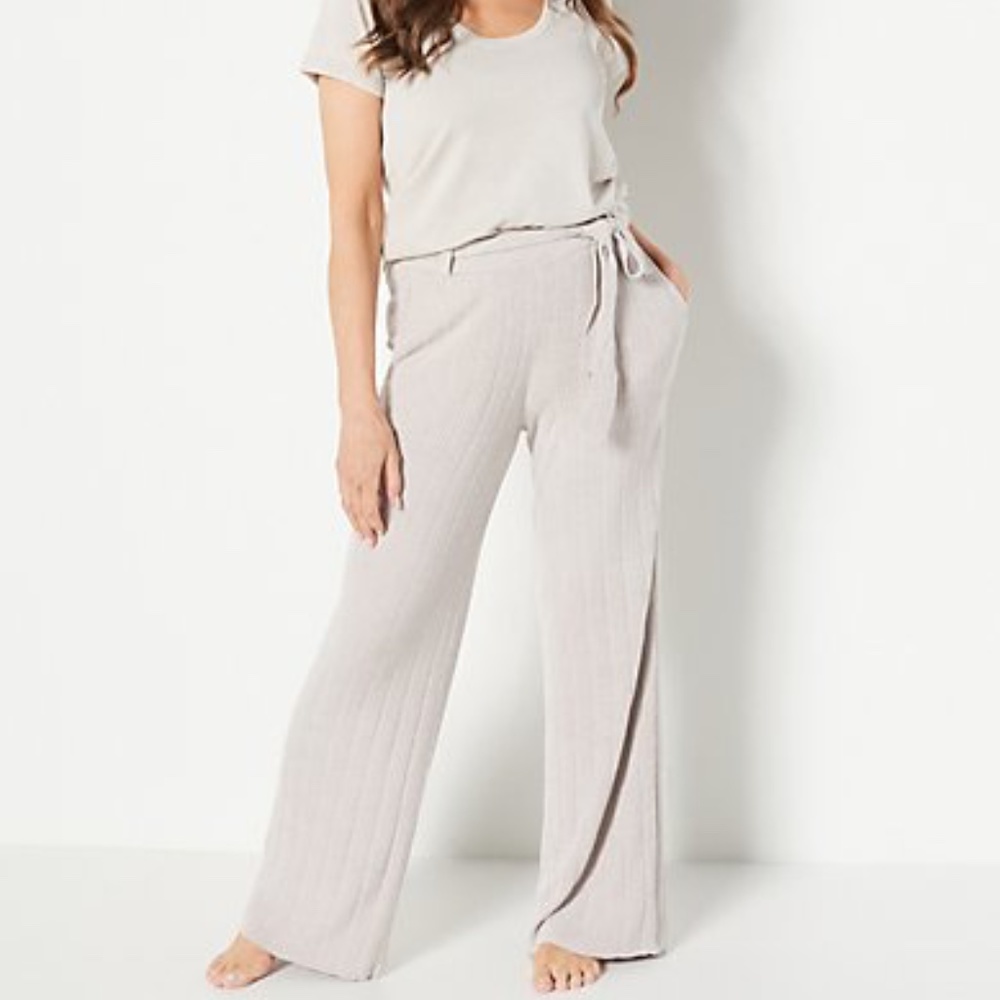 Barefoot Dreams CozyChic Ultra Lite Rib Belted Pant